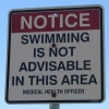 Beach Closed Swim Advisory Steveston July 25 07 L